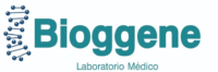 Logotipo bioggene laboratorio medico